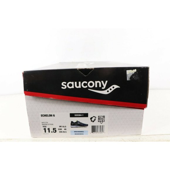 New Saucony Echelon 6 Gym Jogging Running Shoes Sneakers Navy Blue main image 7